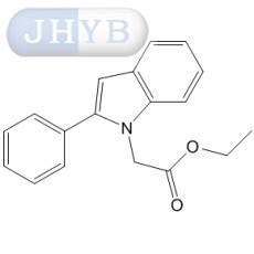 2-(2-苯基-1H-吲哚-1-基)乙酸乙酯