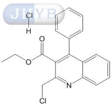 2-(氯甲基)-4-苯基喹啉-3-甲酸乙酯盐酸盐