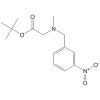 2-(N-(3-硝基苄基)-N-甲基氨基胺)乙酸丁醇叔丁醇酯