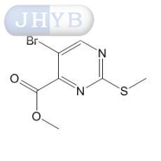 2-甲硫基-5-溴嘧啶-4-甲酸甲酯