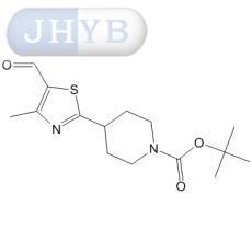 4-(5-甲醛基-4-甲基-1,3-噻唑-2-基)哌啶-1-甲酸叔丁基酯
