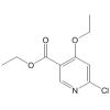 4-乙氧基-6-氯吡啶-3-甲酸乙酯