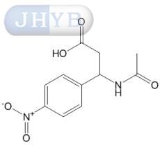 3-乙酰氨基-3-对硝基苯基-丙酸