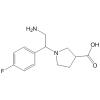 1-[2-氨基-1-（4-氟苯基）-乙基]-吡咯烷-3-甲酸