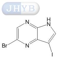 2-溴-7-碘-5H-吡咯并[2,3-b]吡嗪
