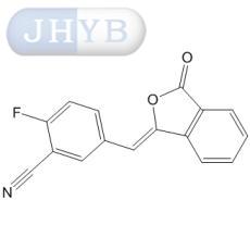 2-Fluoro-5-[(3-oxo-1(3H)-isobenzofuranylidene)methyl]-benzonitrile