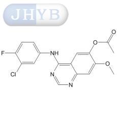4-(3-氯-4-氟苯氨基)-7-甲氧基喹唑啉-6-醇乙酸酯