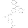 4-[(4-氯苯基)-2-吡啶基甲氧基]哌啶对硝基苯甲酸盐