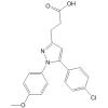 1H-Pyrazole-3-propanoicacid, 5-(4-chlorophenyl)-1-(4-methoxyphenyl)- 