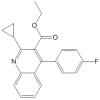 2-环丙基-4-(4-氟苯基)-喹啉-3-羧酸乙酯