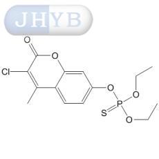 O,O-二乙基-O-(3-氯-4-甲基香豆素-7-基)硫代磷酸酯