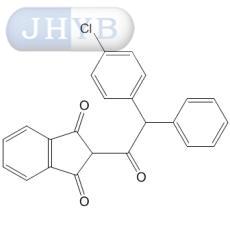 2-[(RS)-2-(4-氯苯基)-2-苯基乙酰基]-2,3-二氢-1,3-茚二酮