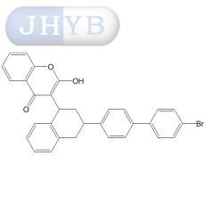 3-[3-(4'-溴联苯-4-基)-1,2,3,4-四氢-1-萘基]-4-羟基香豆素