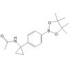 N-(1-(4-(4,4,5,5-Tetramethyl-1,3,2-dioxaborolan-2-yl)phenyl)cyclopropyl)acetamide