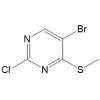 5-溴-2-氯-4-(甲硫基)嘧啶