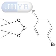 2-(5-溴-2-氟苯基)-4,4,5,5-四甲基-1,3,2-二氧硼戊环