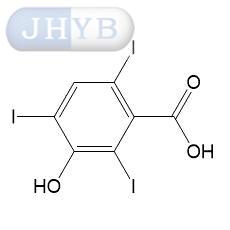 3-羟基-2,4,6-三碘苯甲酸