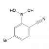 5-Bromo-2-cyanophenylboronic acid