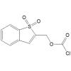 1,1-二氧代苯并[b]噻吩-2-基甲基氯甲酸酯