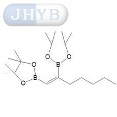 1-庚烯-1,2-二硼酸双(2,3-二甲基-2,3-丁二醇)乙酯