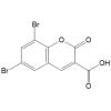 6,8-二溴甲氧基香豆素-3-甲酸